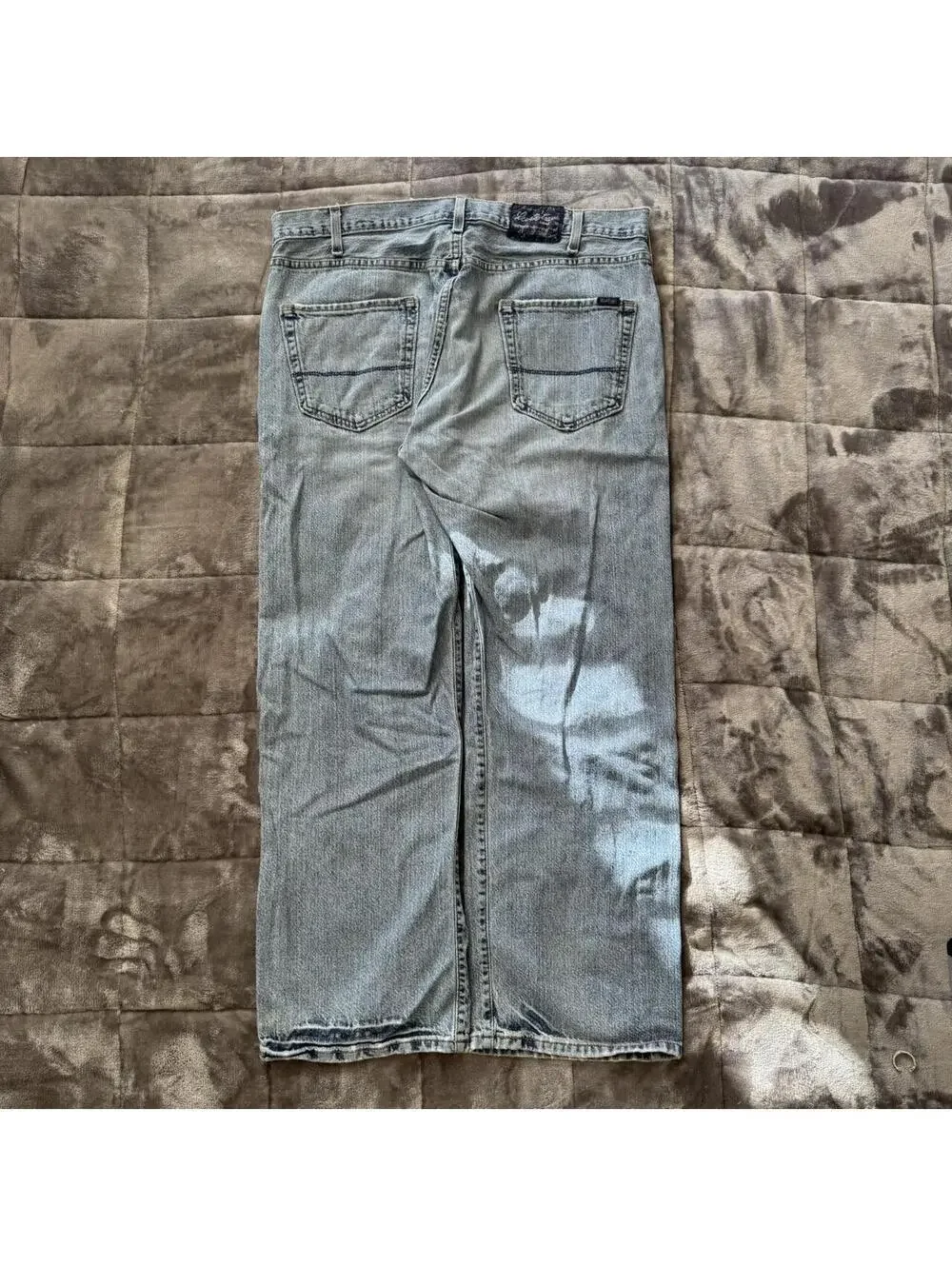 Vintage baggy button fly levi’s light wash